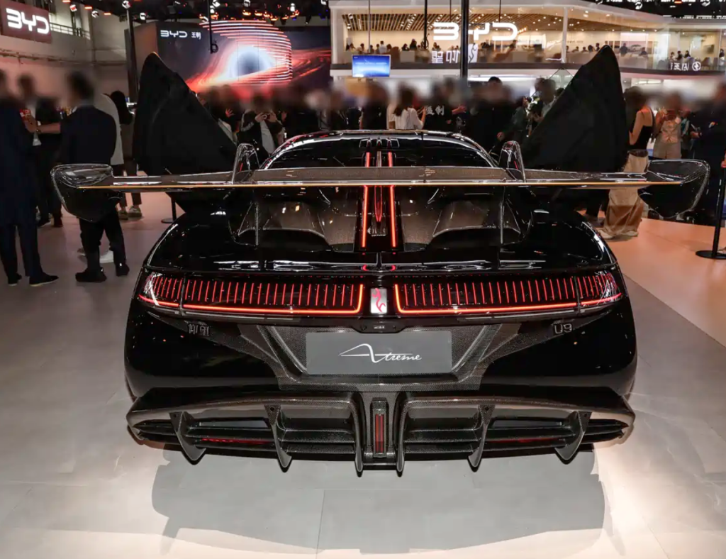 Discover the BYD Yangwang U9 Xtreme