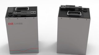 EVE Energy Mr.Big 628 Ah LFP cell module in a utility BESS rack