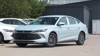 BYD Qin MAX preview image — fastback mid-size Dynasty sedan