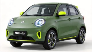 NIO Firefly halo compact EV in Serene Green