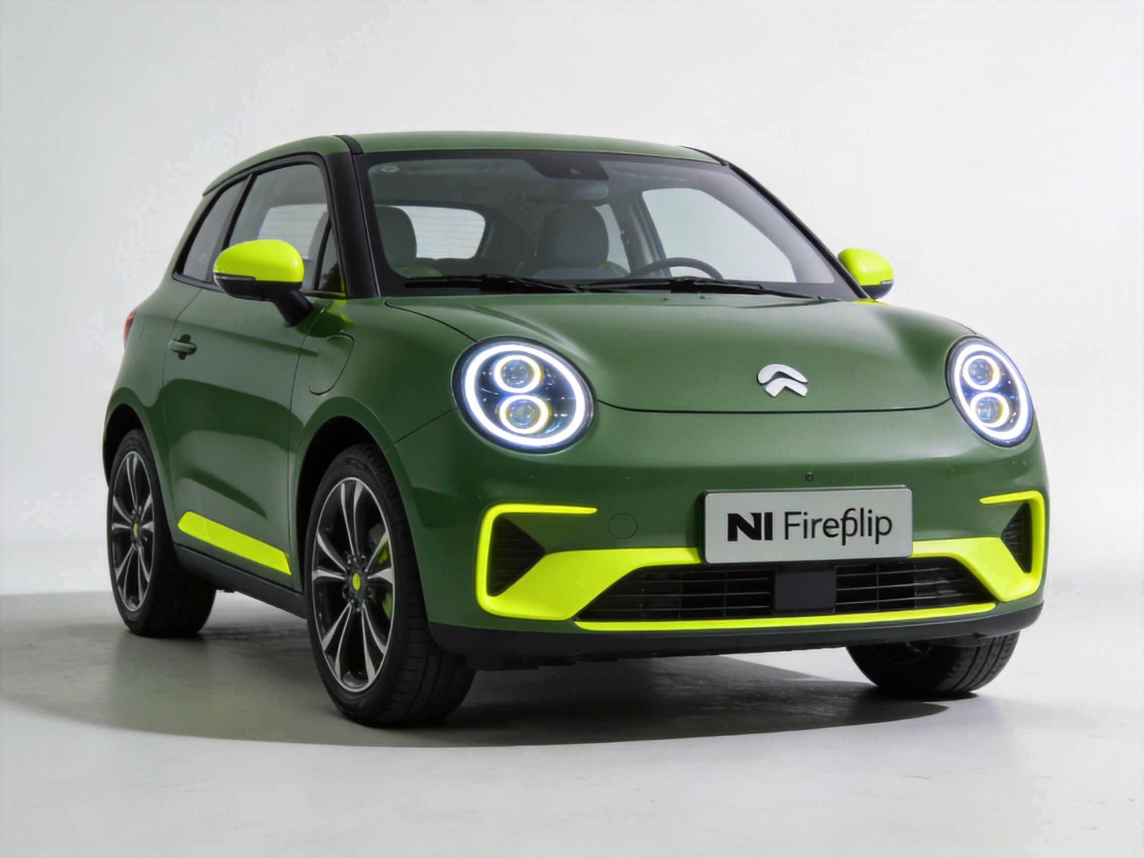 NIO Firefly halo interior with minimalist design