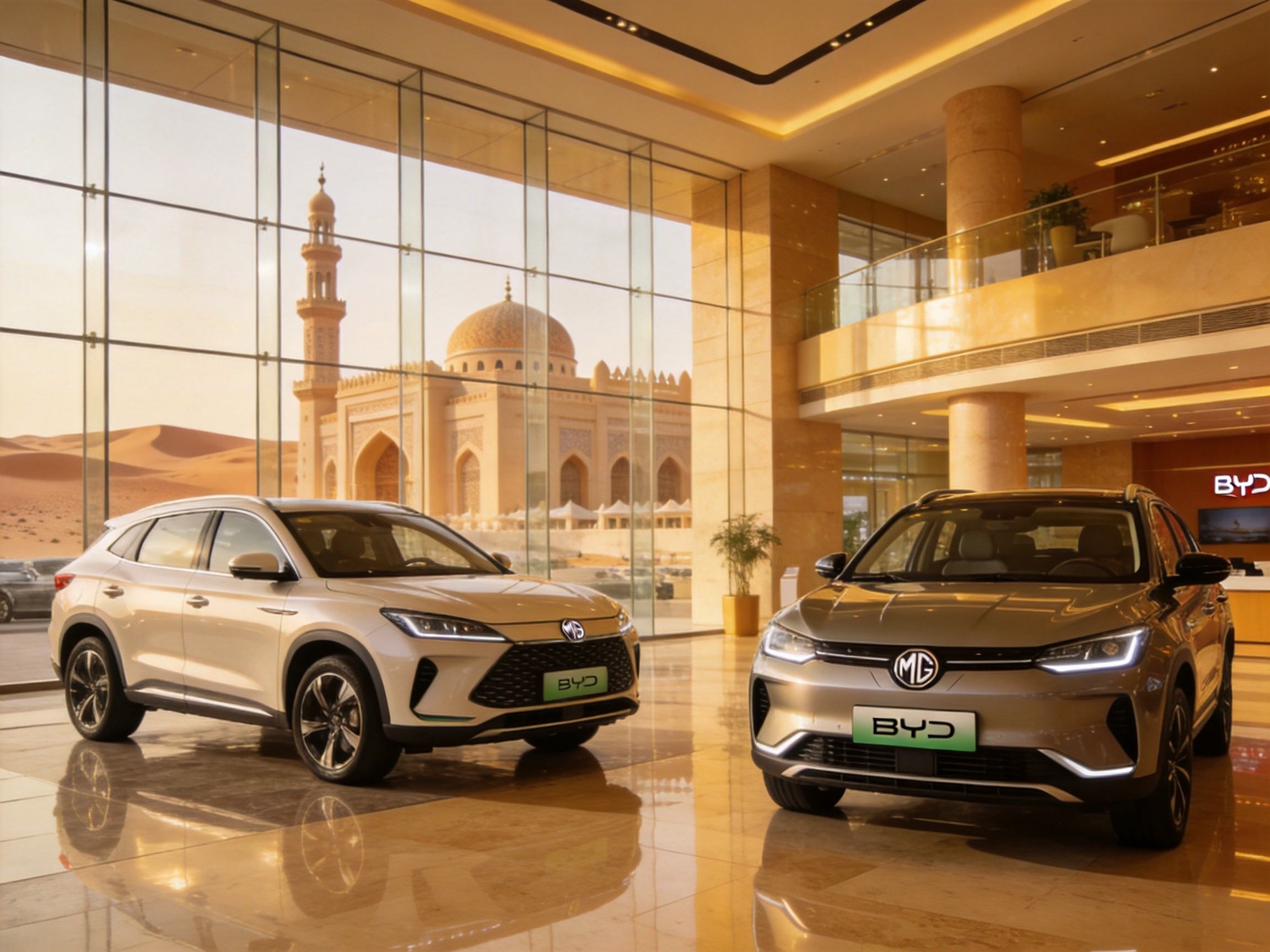 BYD SUVs in Middle East market