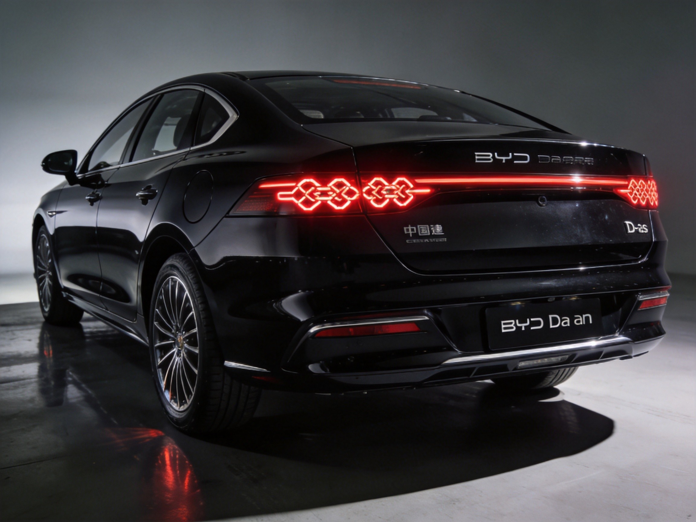 BYD Da Han rear with Chinese Knot tail light