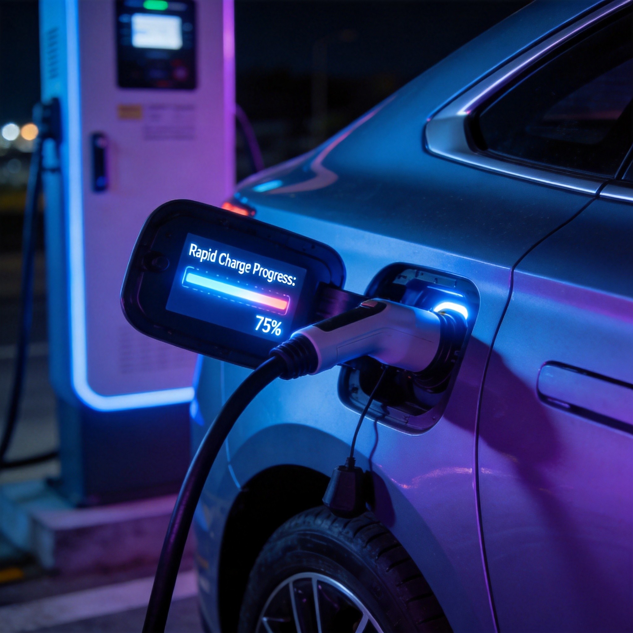 Geely Galaxy TT Ultra charging at 800V fast charger
