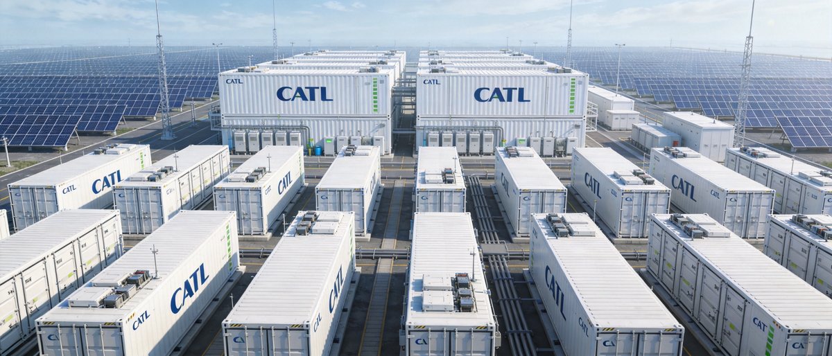 CATL energy storage battery manufacturing