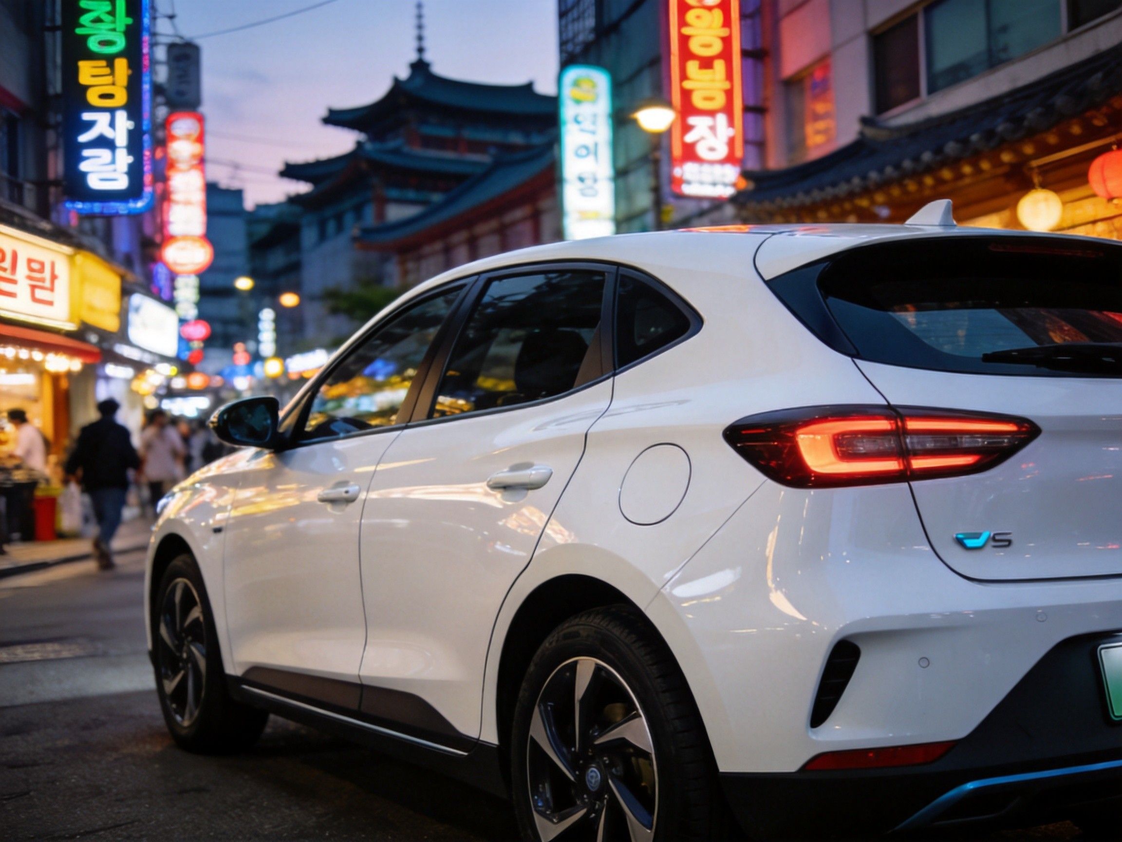 BYD Atto 3 electric SUV in South Korea