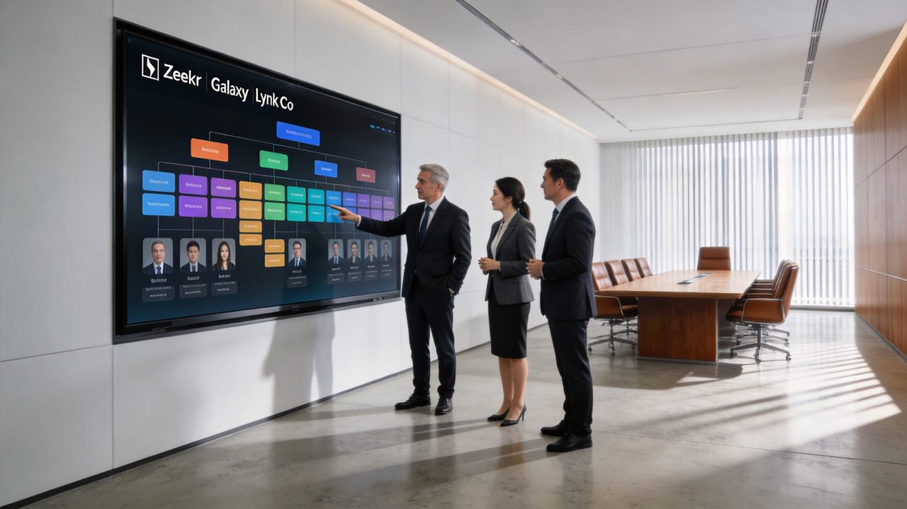 Geely One Geely strategy unified sales organization